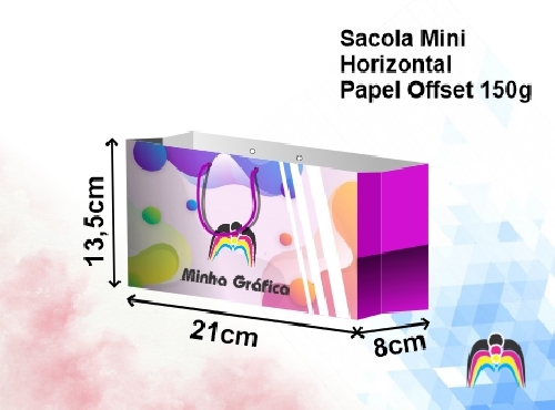 Sacola Mini - Horizontal